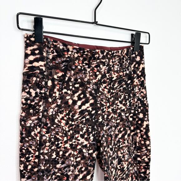 Lululemon Invigorate High-Rise Tight Leggings 25" Motion Flux Multi Athletic 6 - Picture 3 of 6